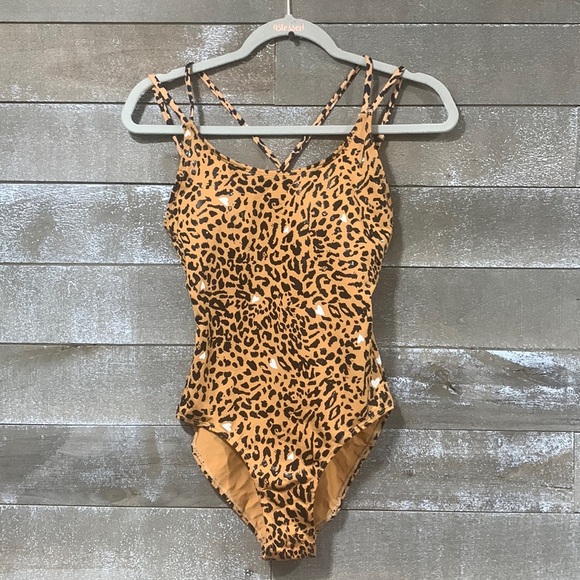 Luna Tuccini animal print one piece size 2 - Picture 1 of 9